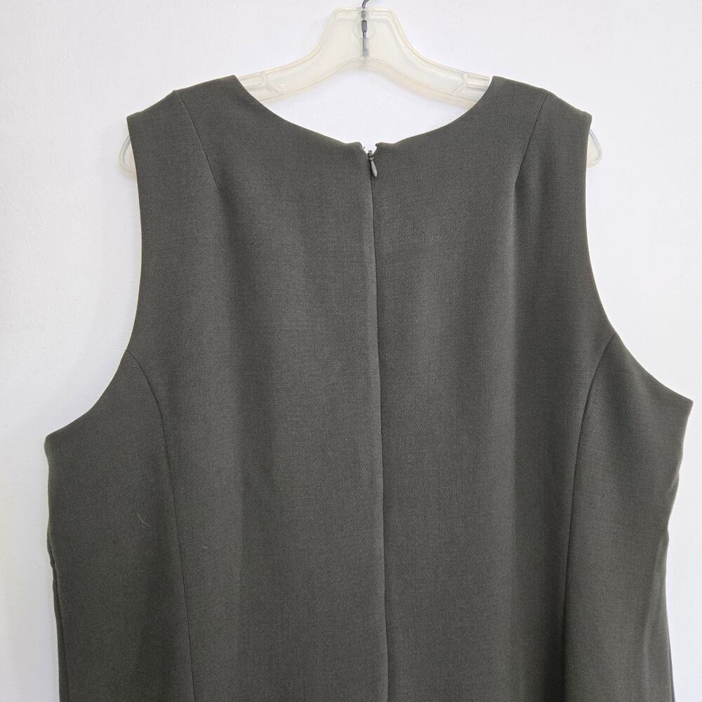 Universal Standard Professional Sheath Dress Oliv… - image 6